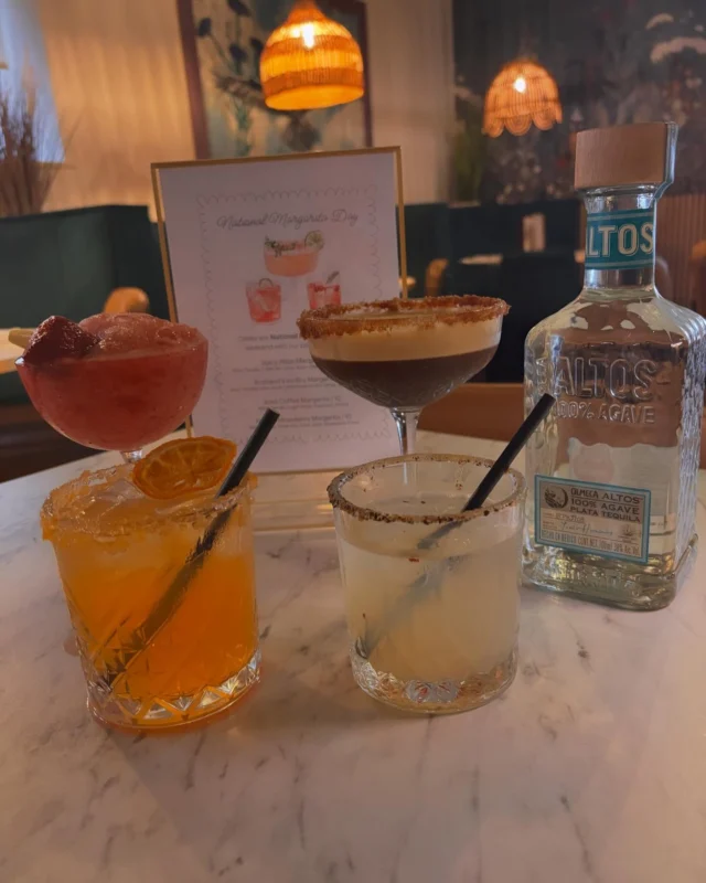 We are celebrating #NationalMargaritaDay all weekend long with 4 special Margaritas featuring @altostequila! Which one will you be trying out…
