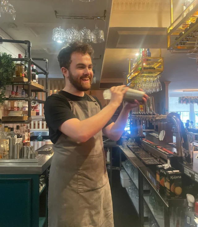 Congratulations to our newly promoted bar supervisor - Rory! The man behind some of your favourite cocktails, Rory has been with us for 3 years whilst also playing in @fishbowl_band.

This does mean that we are now recruiting for a part time bartender, please drop us a message if you are interested. Applicants must be over 18, previous experience preferred but not essential.